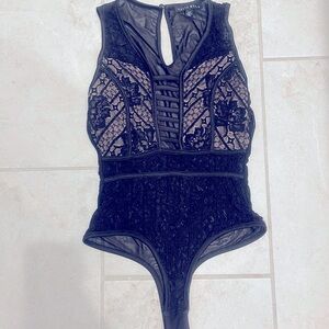 Black Lace Bodysuit